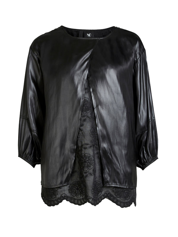 NÜ BIRDY bluse Bluser Sort
