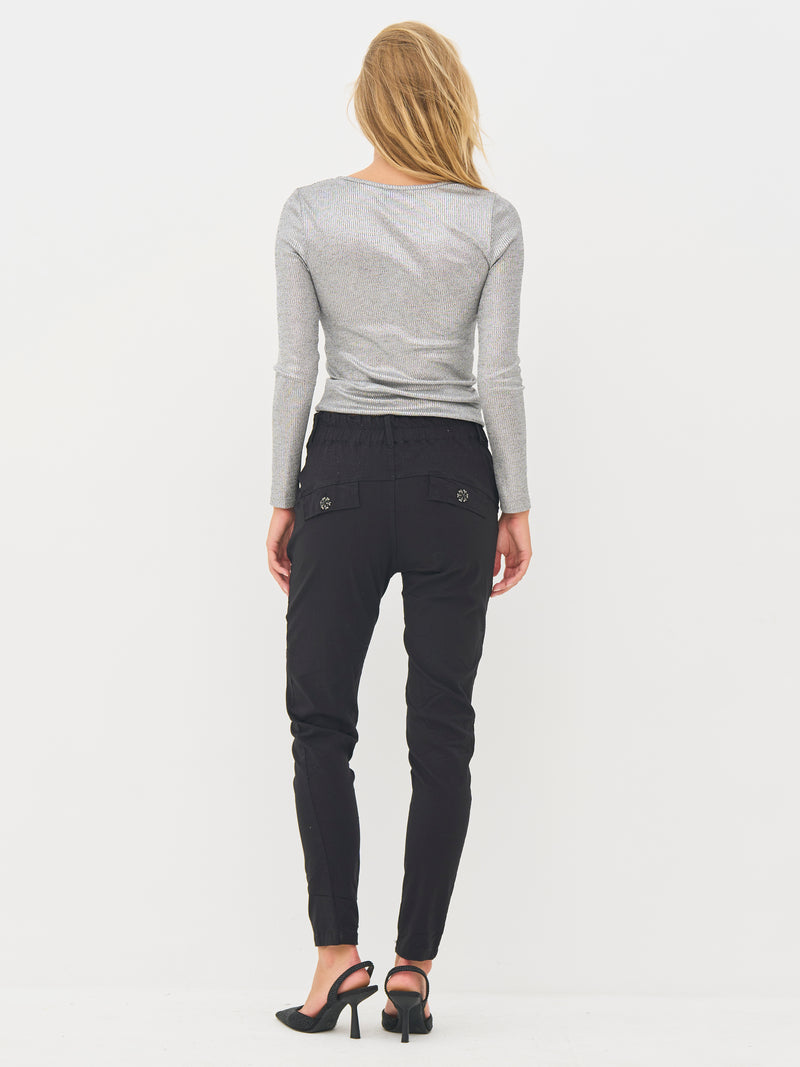 NÜ BIRKE blouse Bluser 989 iron grey