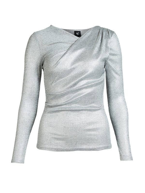 NÜ BIRKE blouse Bluser 989 iron grey