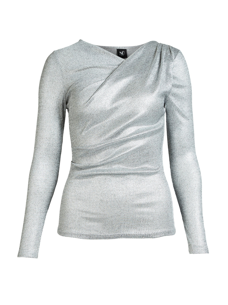 NÜ BIRKE blouse Bluser 989 iron grey
