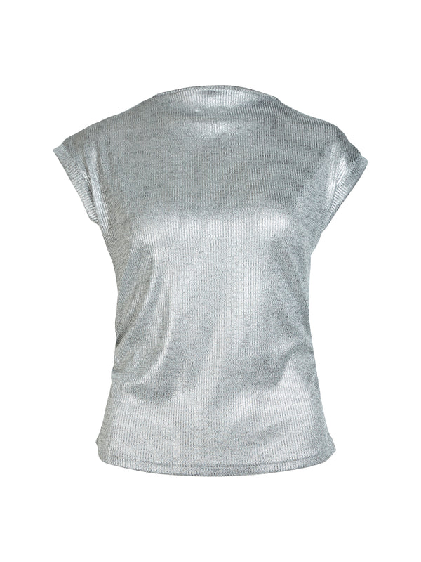 NÜ BIRKE top Toppe og t-shirts 989 iron grey