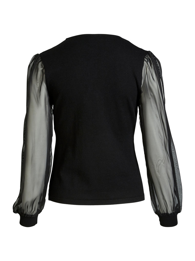 NÜ BLAKE bluse Strik Sort