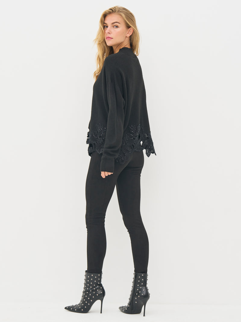 NÜ BOBBI strikponcho Strik Sort