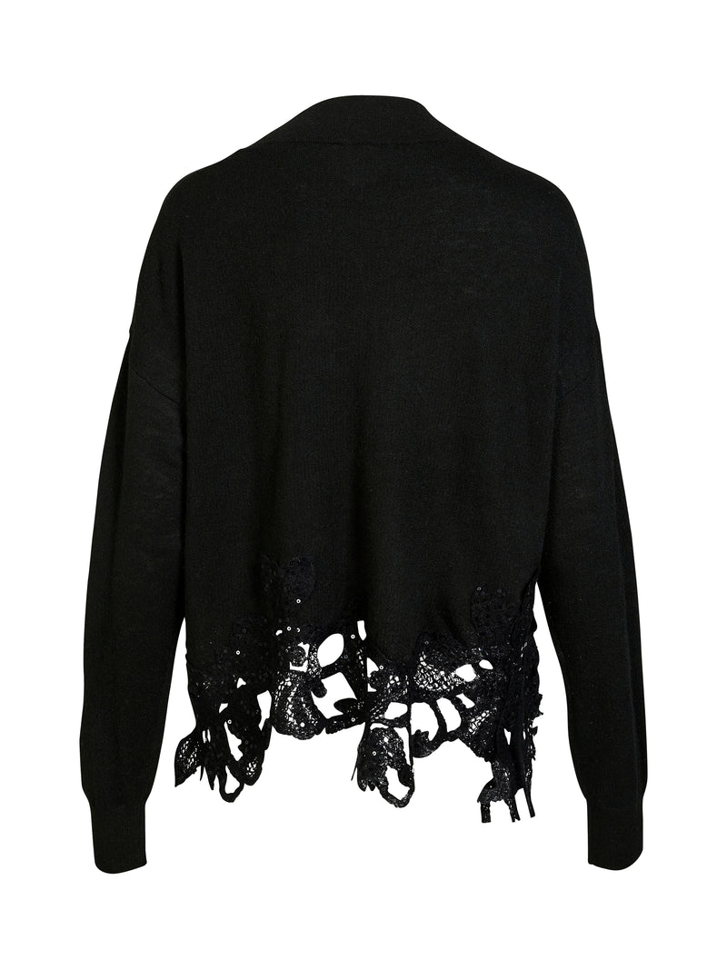 NÜ BOBBI strikponcho Strik Sort