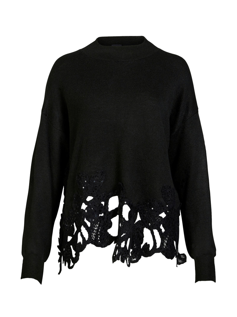 NÜ BOBBI strikponcho Strik Sort