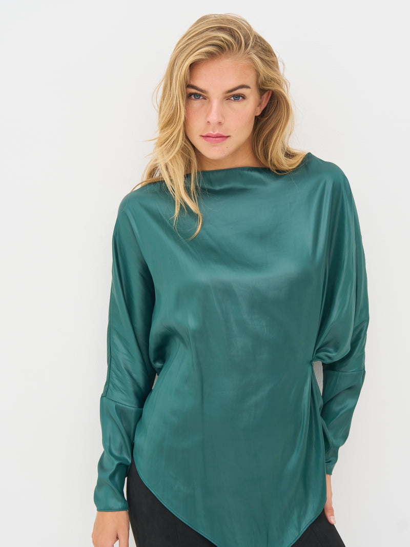 NÜ BOEL bluse Bluser 355 Petrol green
