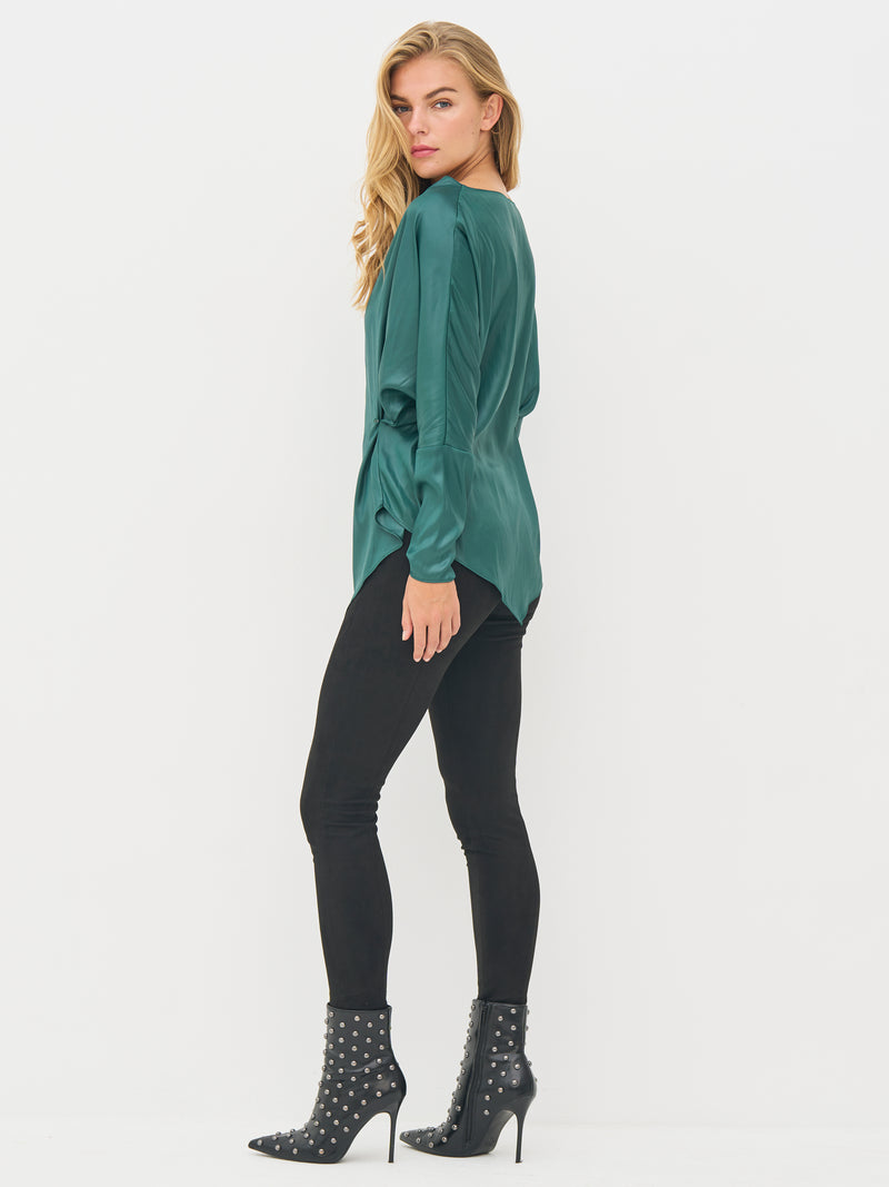 NÜ BOEL bluse Bluser 355 Petrol green