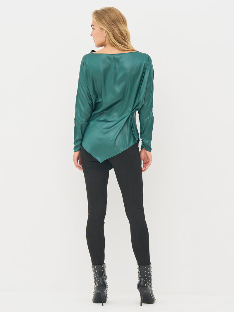 NÜ BOEL bluse Bluser 355 Petrol green