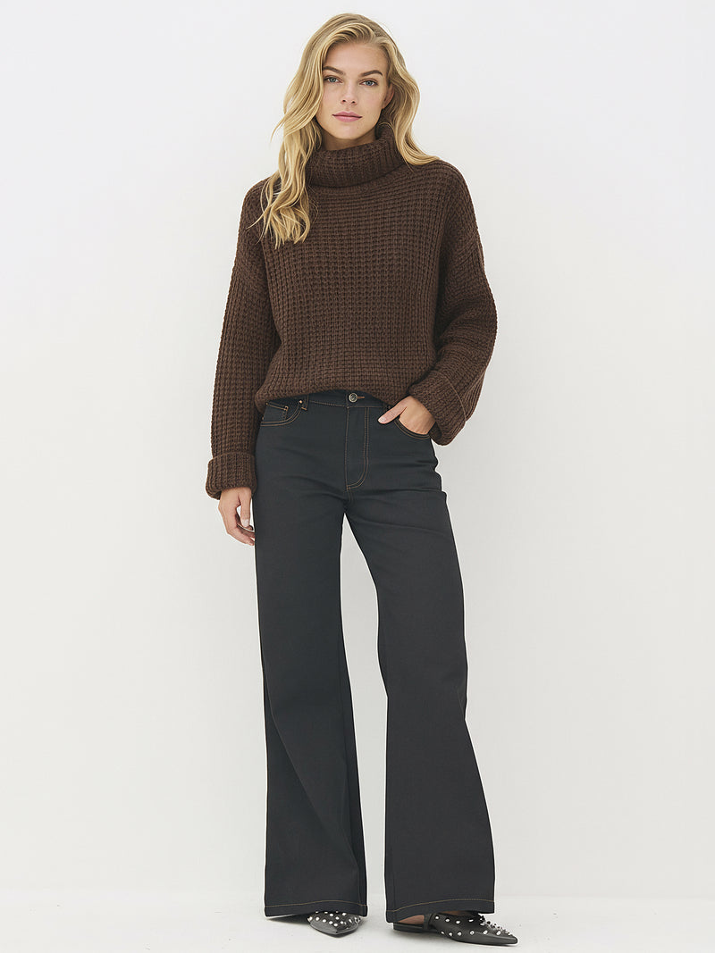 NÜ Bano Blouse knit Strik 289 Brown