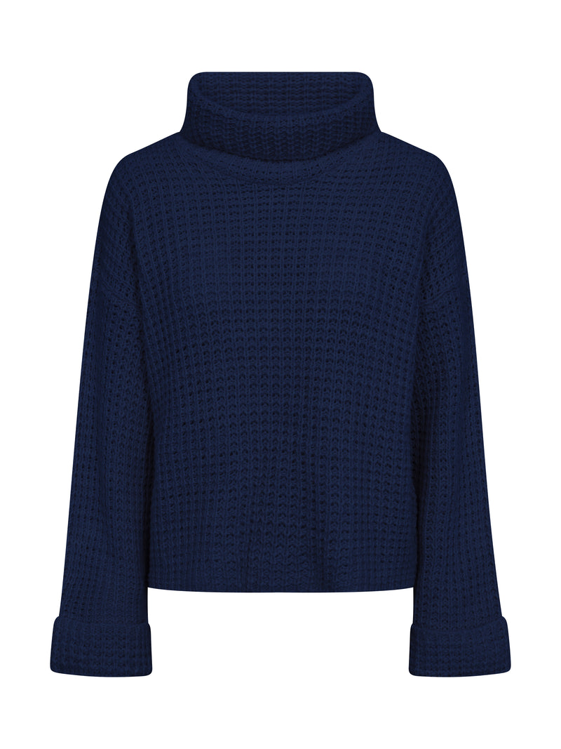 NÜ Bano Blouse knit Strik 476 Navy