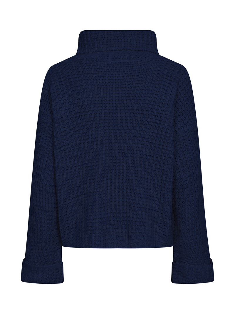 NÜ Bano Blouse knit Strik 476 Navy