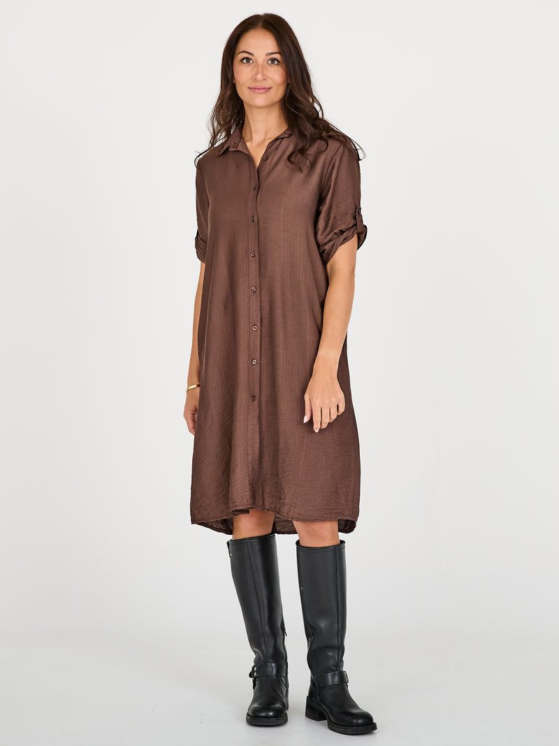 NÜ CAITLIN kjole Kjoler 289 Brown