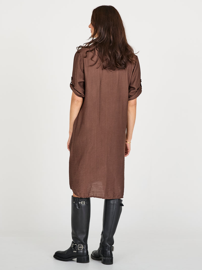 NÜ CAITLIN kjole Kjoler 289 Brown