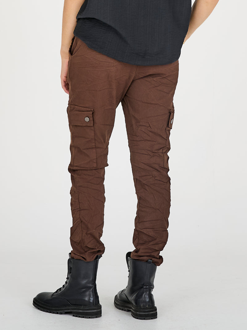 NÜ CARMEN cargo bukser Bukser 289 Brown