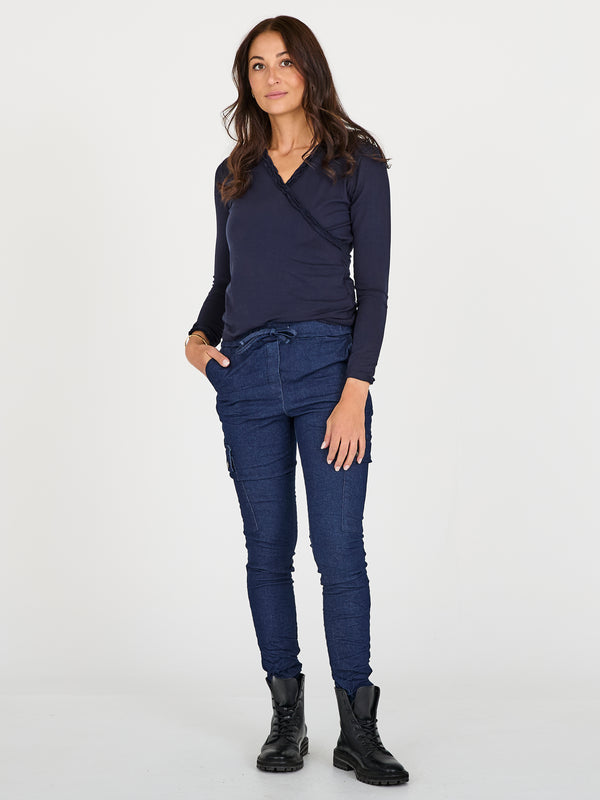 NÜ CARMEN denimbukser Trousers 486 Denim