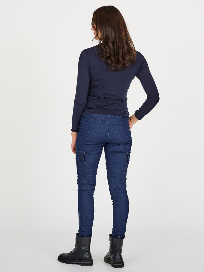 NÜ CARMEN denimbukser Trousers 486 Denim