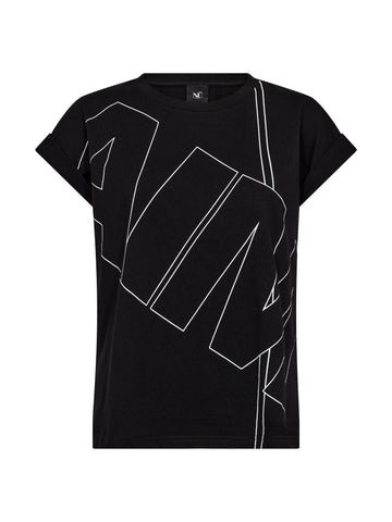 NÜ CATHLIN T-shirt Toppe og t-shirts Sort