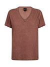 NÜ CAYLA Ruth T-shirt Toppe og t-shirts 590 Marsala