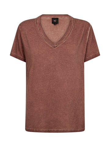 NÜ CAYLA Ruth T-shirt Toppe og t-shirts 590 Marsala