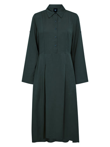 NÜ CECILIA Kjole Kjoler 465 Petrol