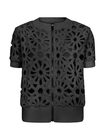 NÜ CELESTE Jakke strik Jakker Sort