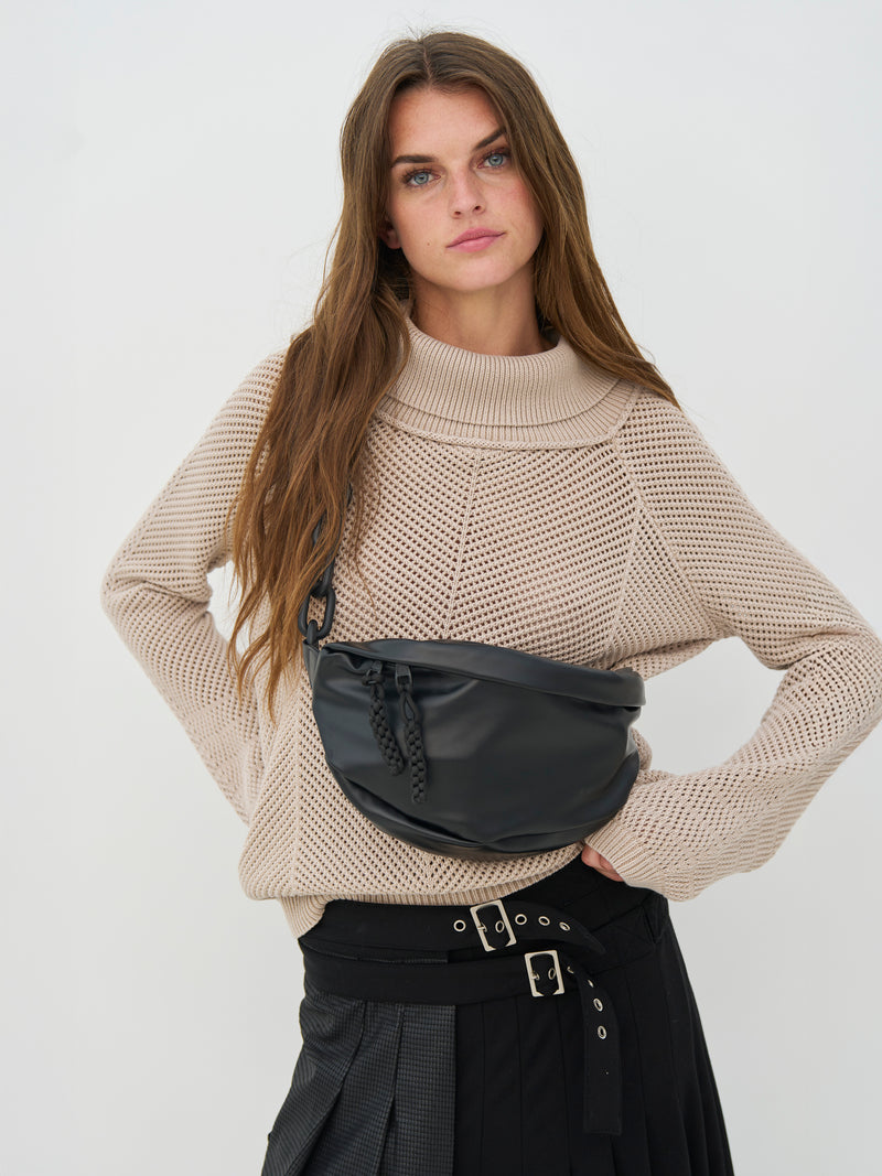 NÜ CELINDA Bæltetaske Accessories Sort