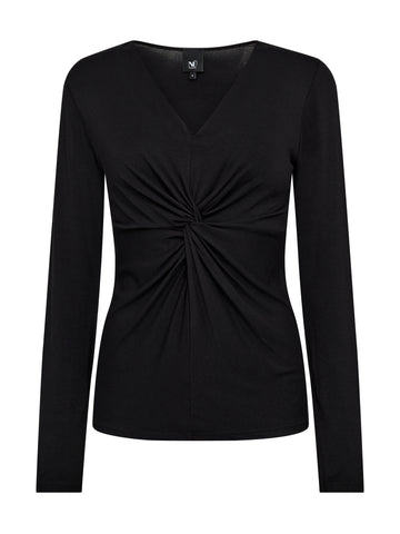 NÜ CERINA Top Toppe og t-shirts Sort