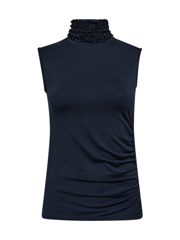 NÜ CERINA Top Toppe og t-shirts 476 Navy