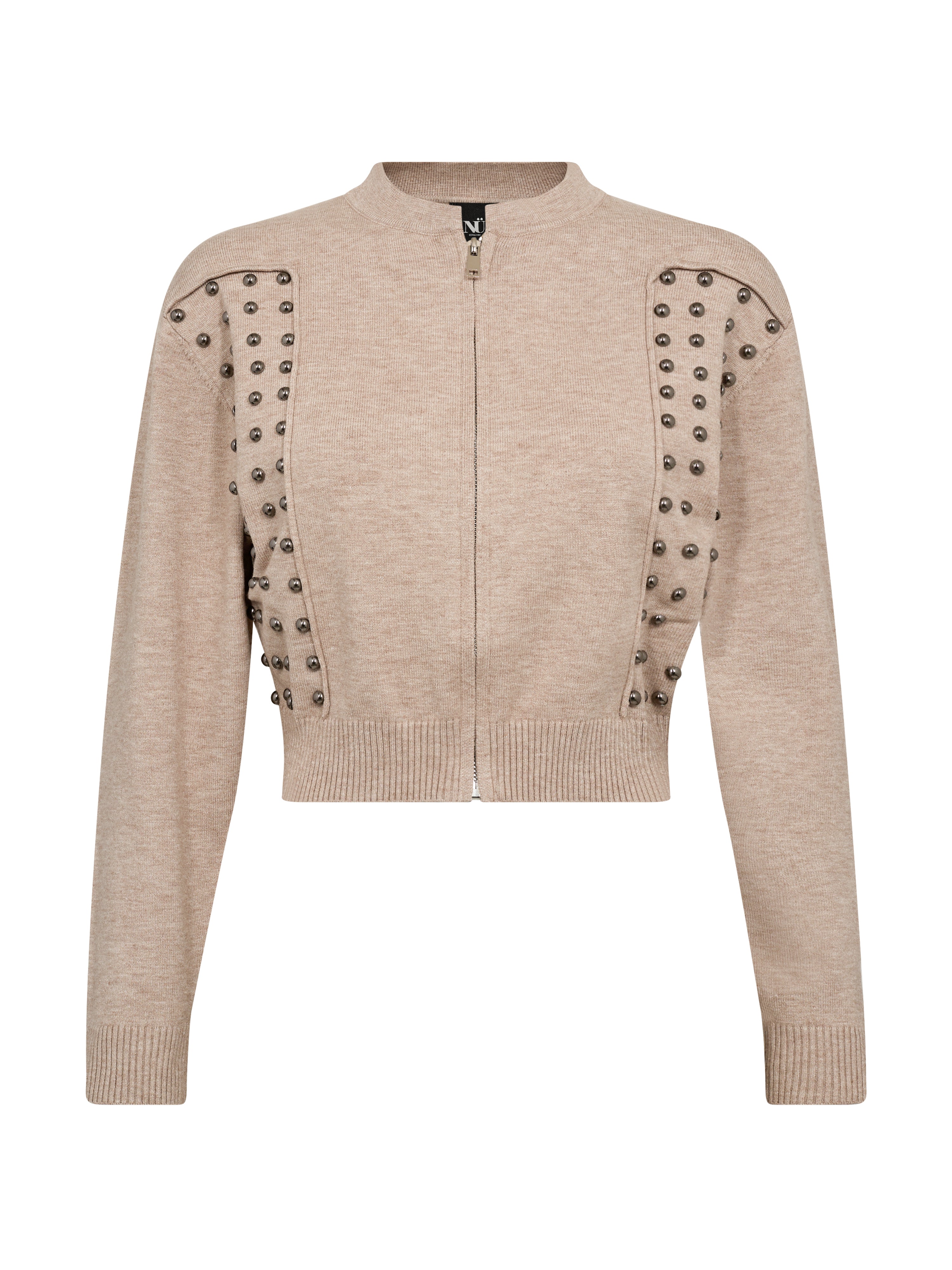 CHARLIE Cardigan strik - Seasand mix – NÜ Denmark - DK