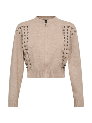 NÜ CHARLIE Cardigan strik Cardigans 125 Seasand mix