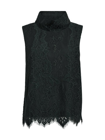 NÜ CHARLOTTE Top Toppe og t-shirts Sort