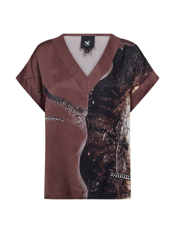 NÜ CILJE Bluse Bluser 015 Print