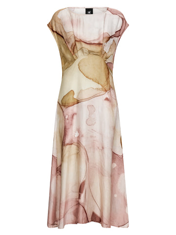 NÜ CILJE Kjole Kjoler 590 Marsala mix