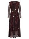 NÜ CINA Kjole Kjoler 289 Brown Mix