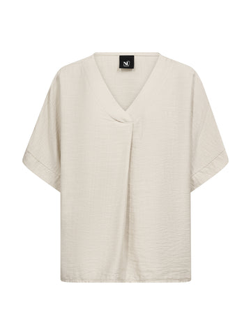 NÜ CINDA blouse Toppe og t-shirts 112 Bone