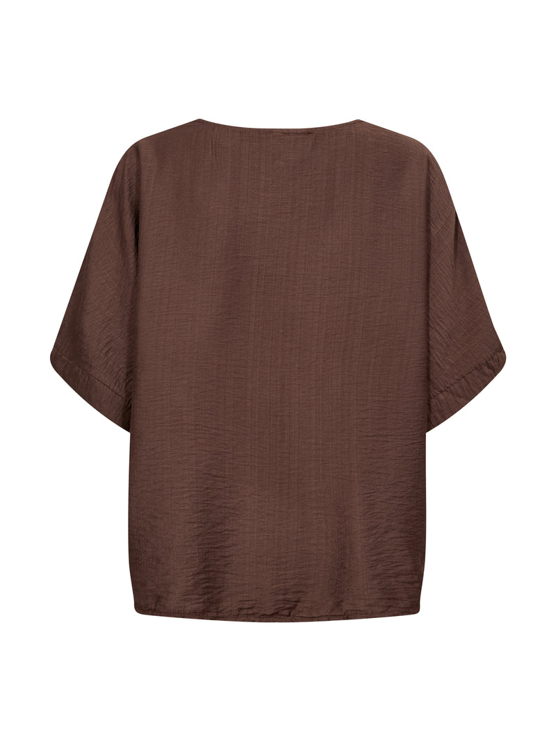 NÜ CINDA blouse Toppe og t-shirts 289 Brown