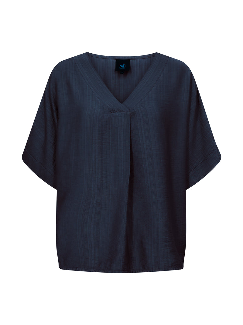 NÜ CINDA blouse Toppe og t-shirts 476 Navy