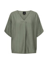 NÜ CINDA blouse Toppe og t-shirts Army