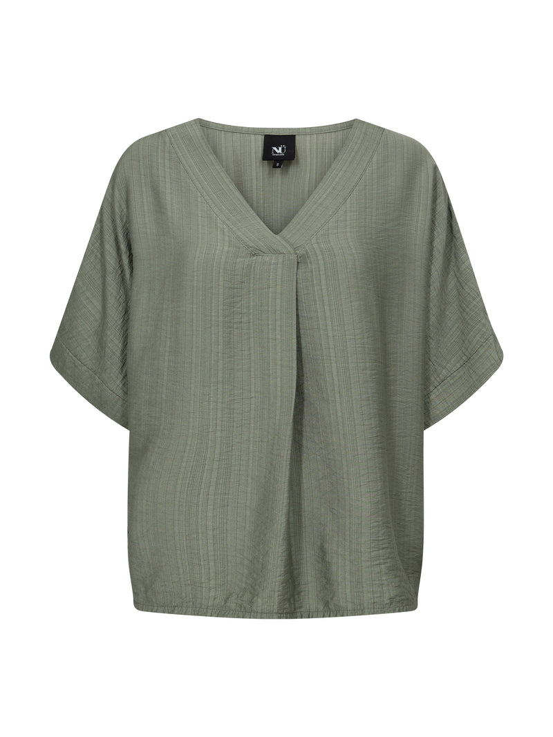 NÜ CINDA blouse Toppe og t-shirts Army