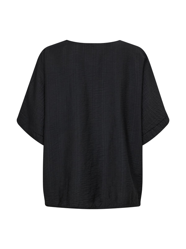 NÜ CINDA blouse Toppe og t-shirts Sort