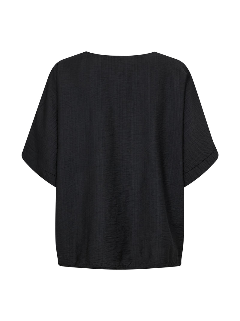 NÜ CINDA blouse Toppe og t-shirts Sort