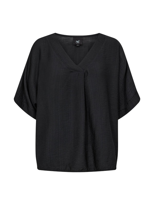 NÜ CINDA blouse Toppe og t-shirts Sort