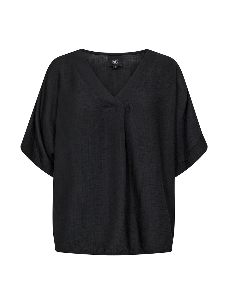 NÜ CINDA blouse Toppe og t-shirts Sort
