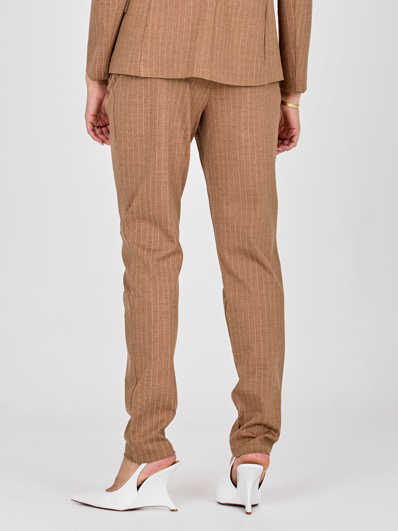 NÜ COMMY trousers Bukser 294 Dark Earth mix