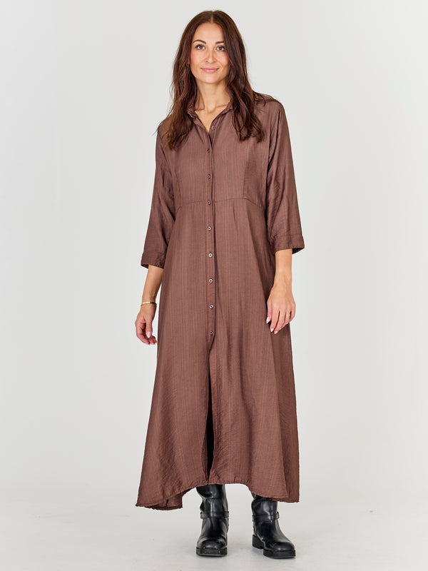 NÜ Caitlin Tunic Dress Kjoler 289 Brown