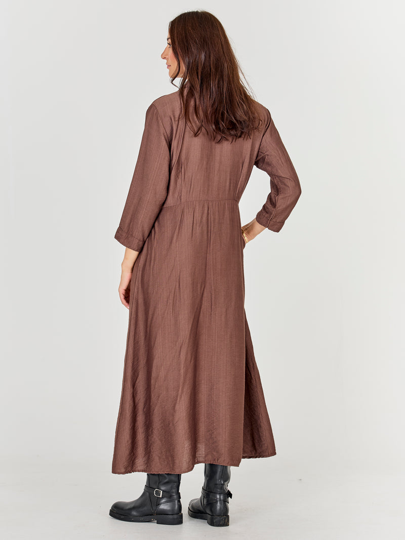 NÜ Caitlin Tunic Dress Kjoler 289 Brown
