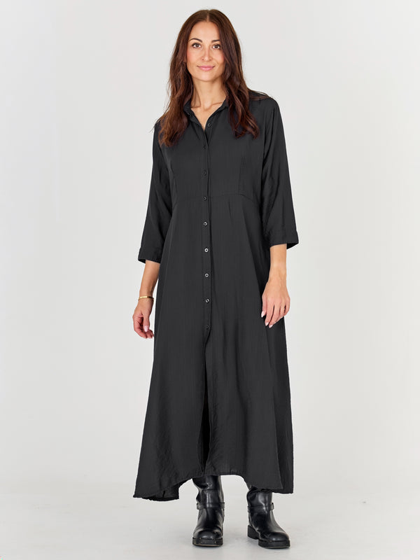 NÜ Caitlin Tunic Dress Kjoler Sort