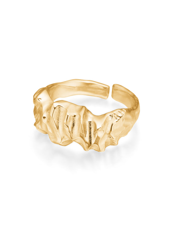 NÜ Cave NR. 8 RING Smykker 011 Gold