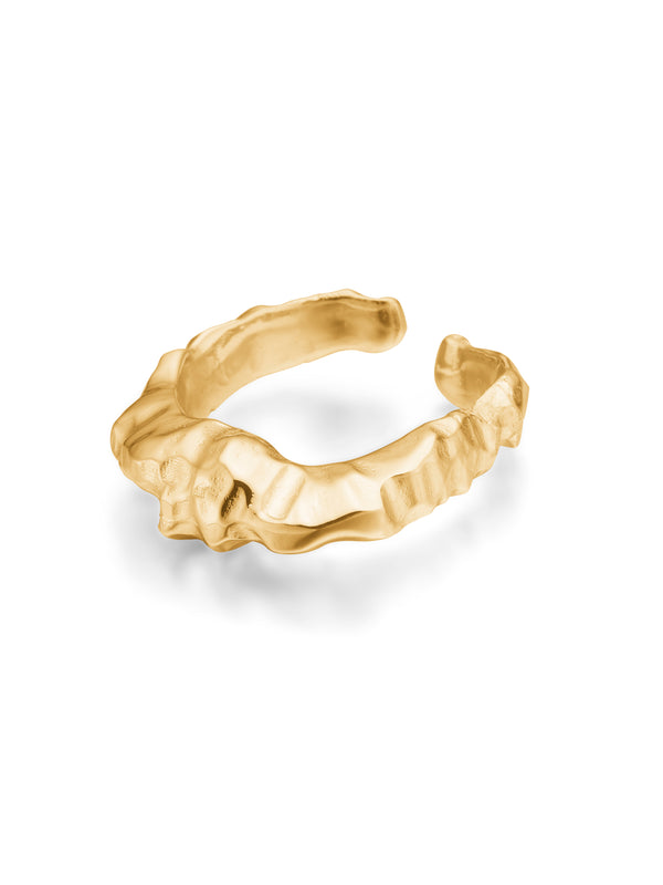 NÜ Cave No. 7 Ring Smykker 011 Gold