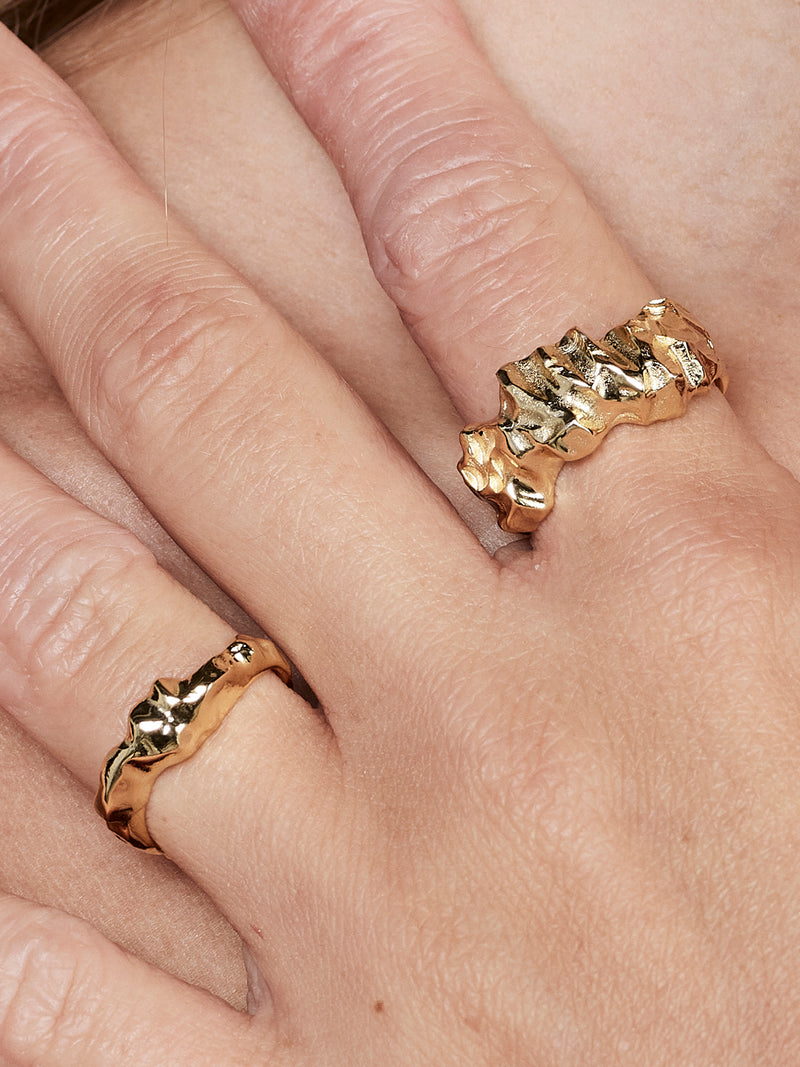 NÜ Cave nr. 8 Ring Smykker 011 Gold